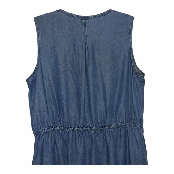 GAP Light Blue Chambray Dress - Picture 8 of 11